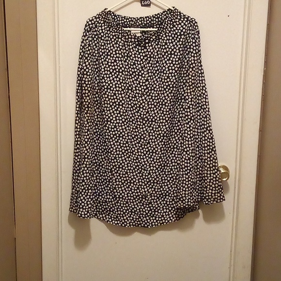G.W. Division Of Graff Black & White Polka Dot Skirt - Size 10 - Picture 1 of 7